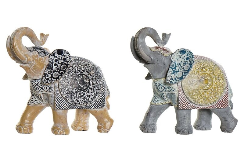 Elefante de colores