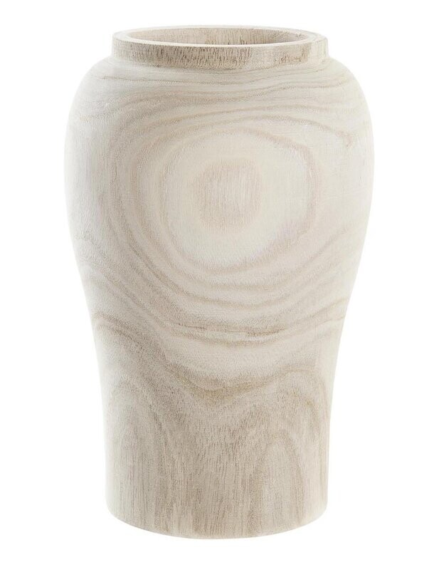 Jarrón de madera  021