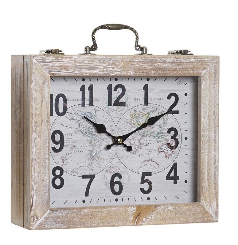 Reloj mapamundi