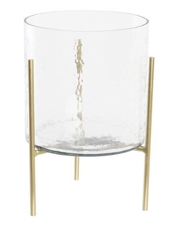 Portavela de cristal pequeño