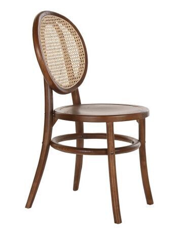 Silla de olmo y ratán 036