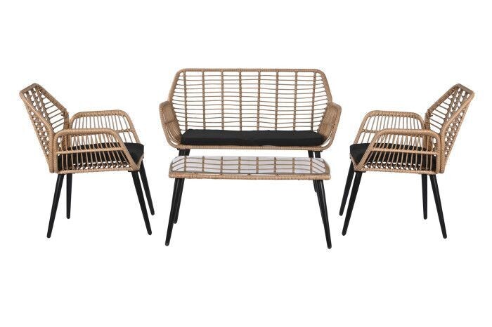 sofas y mesita de ratán 003