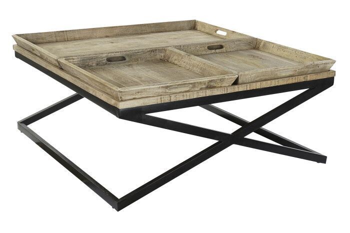 Mesa de centro de madera 008