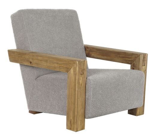 Butaca brazos de madera 003