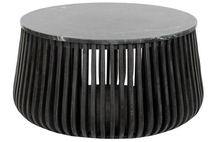 Mesa auxiliar de mango y marmol 017