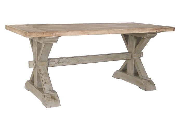 Mesa de comedor de pino 001