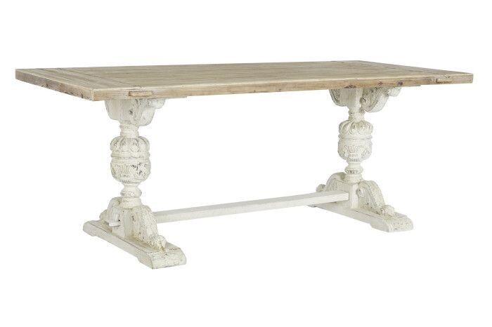 Mesa de comedor de abeto 012