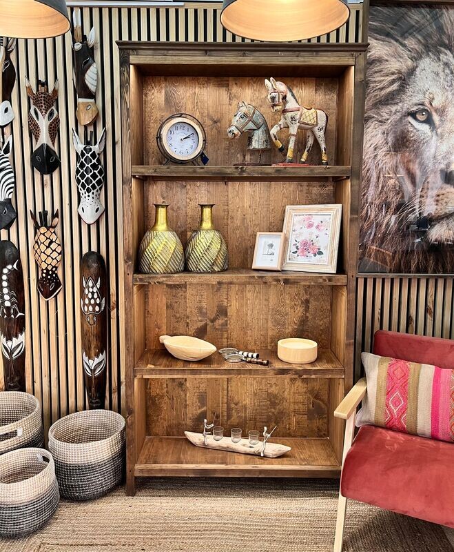 Librería de madera 003