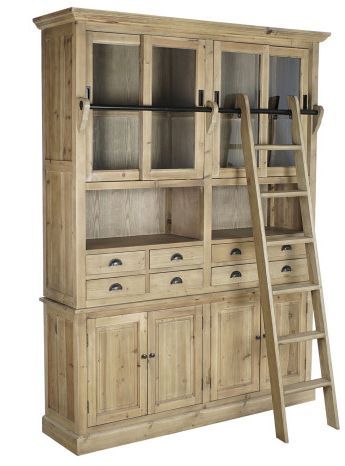 Estantería de madera de pino 003