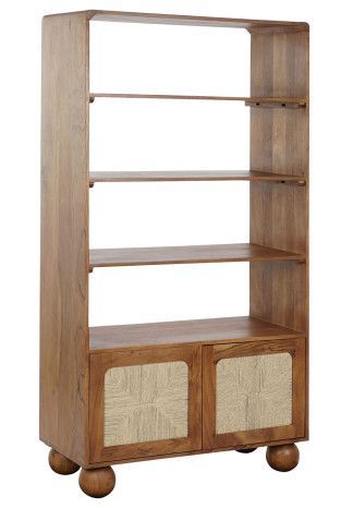 Estantería de madera de acacia 004