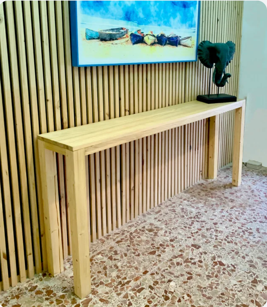 Consola de madera 07