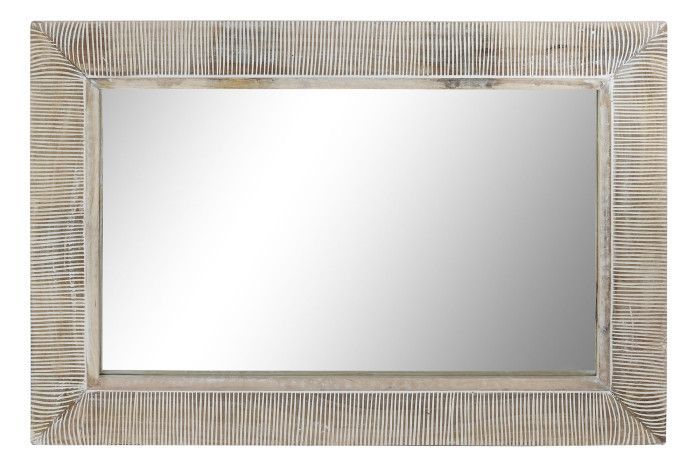 Espejo marco de madera 029