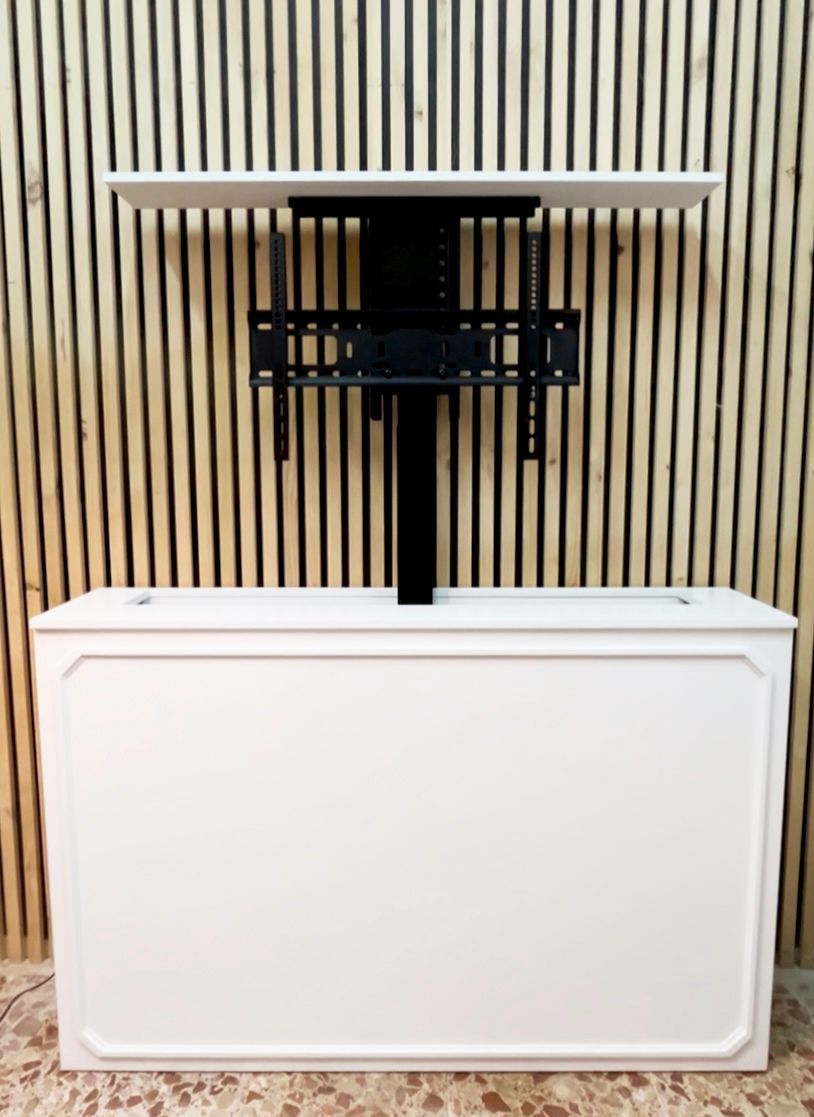 Mueble para televisión con elevador 019