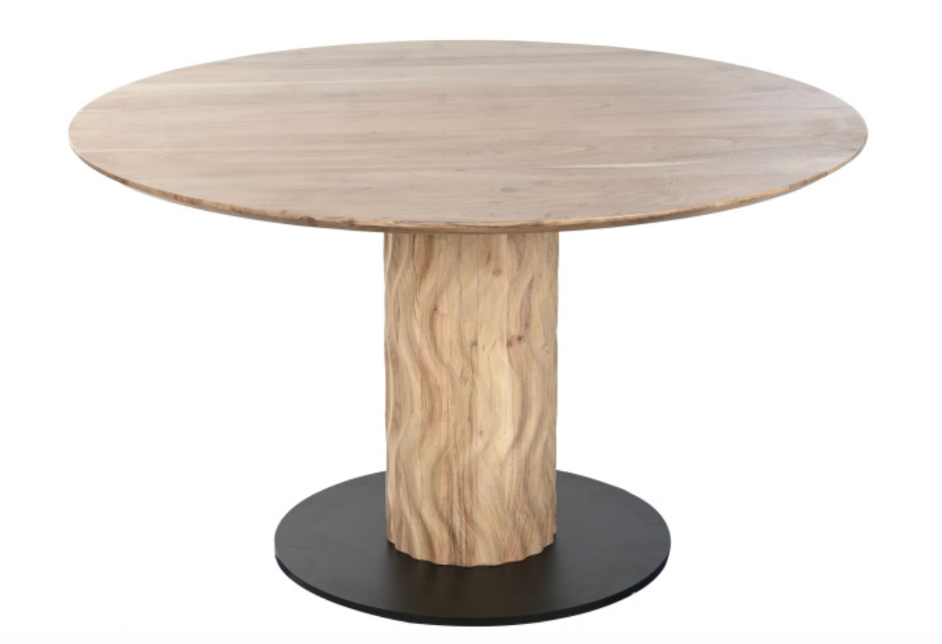 Mesa de comedor de acacia 022