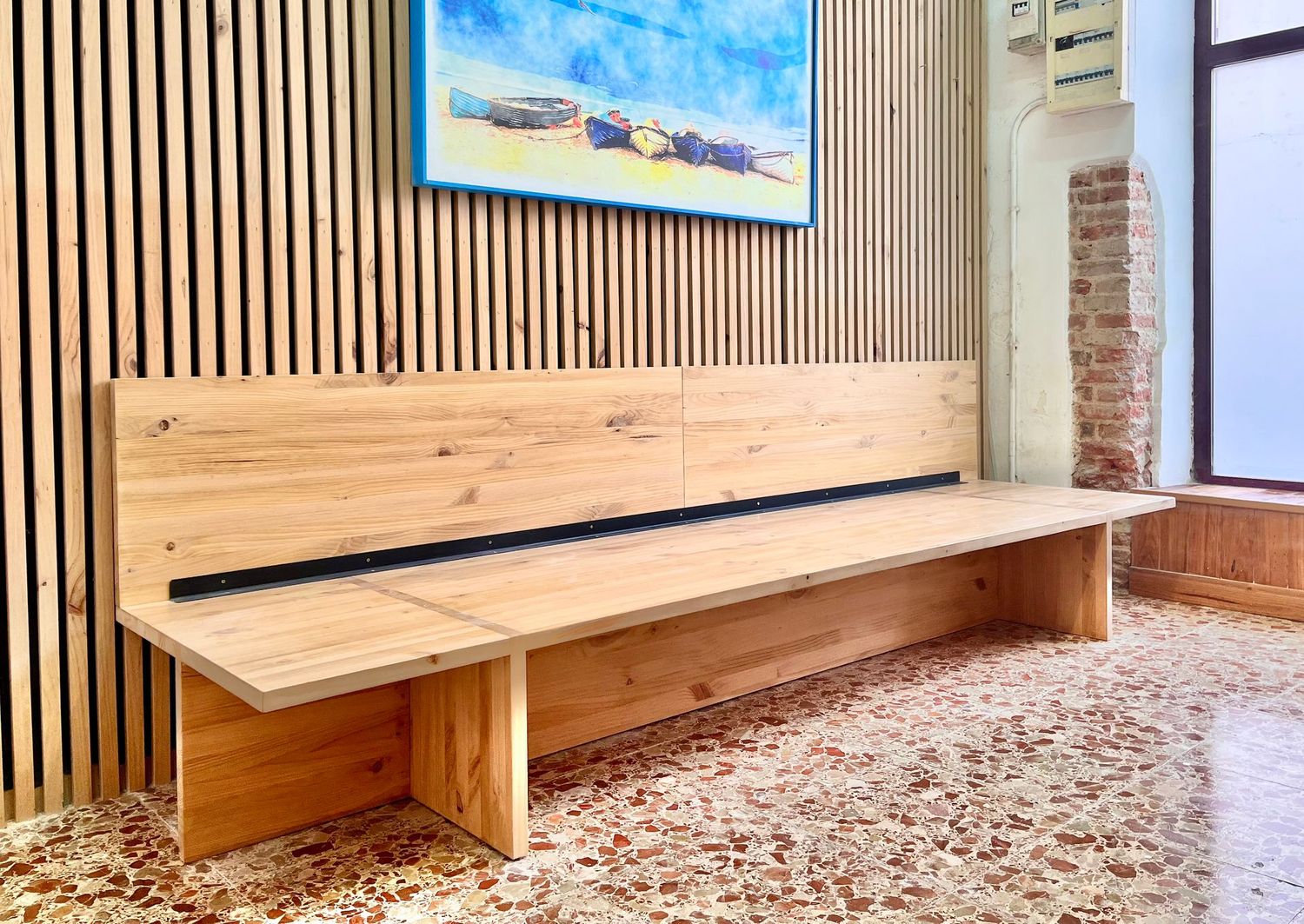 Sofá de madera 004