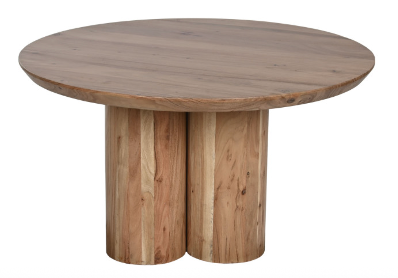 Mesa de centro de Acacia 005