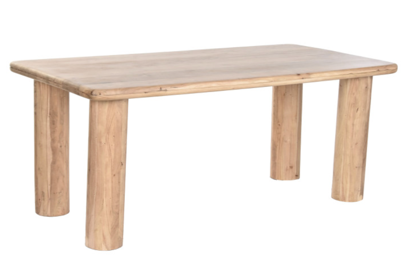 Mesa de comedor de acacia 006