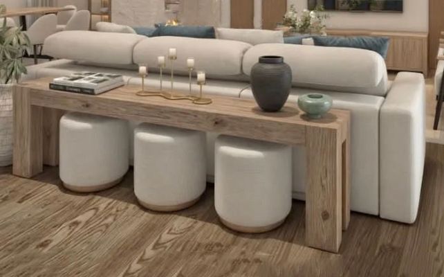 Consola de madera 010