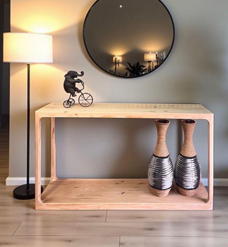 Consola de madera 019