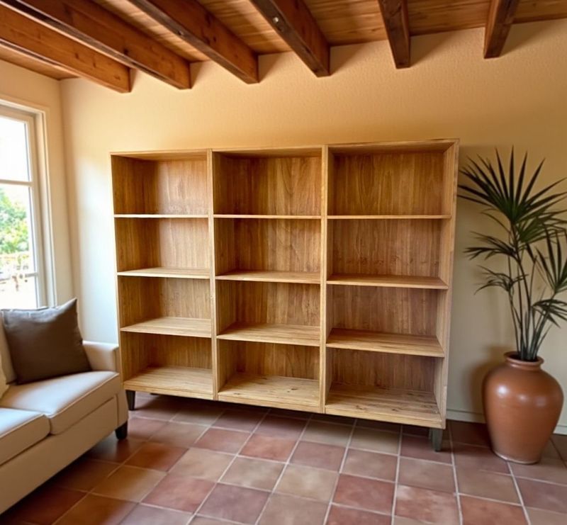 Estantería de madera 017
