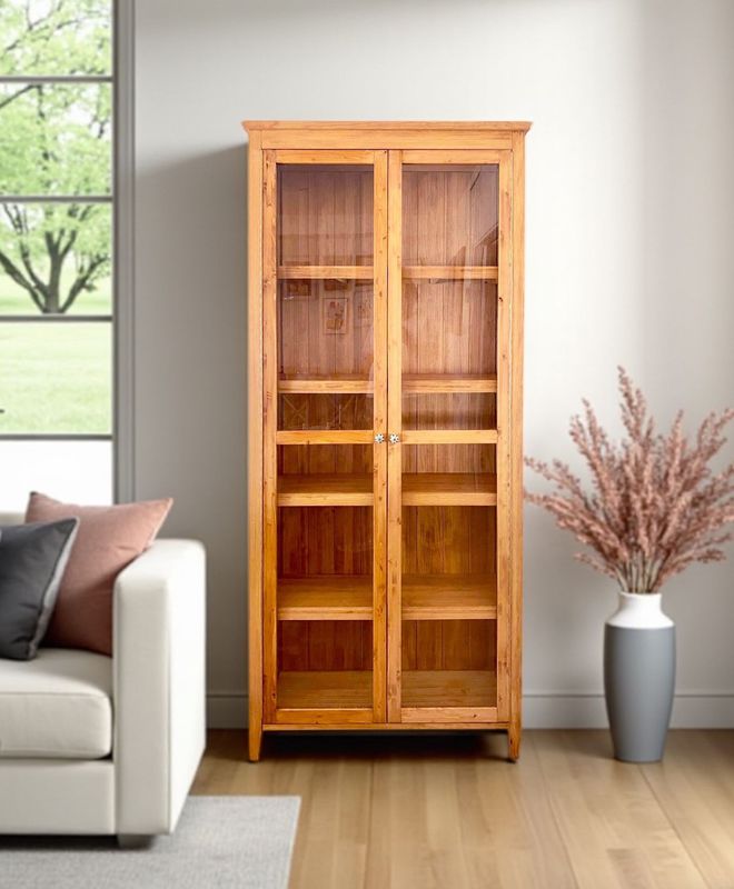 Vitrina de madera 002