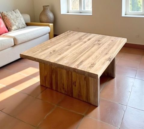 Mesa de centro de madera 05 Mesa de centro de madera 05