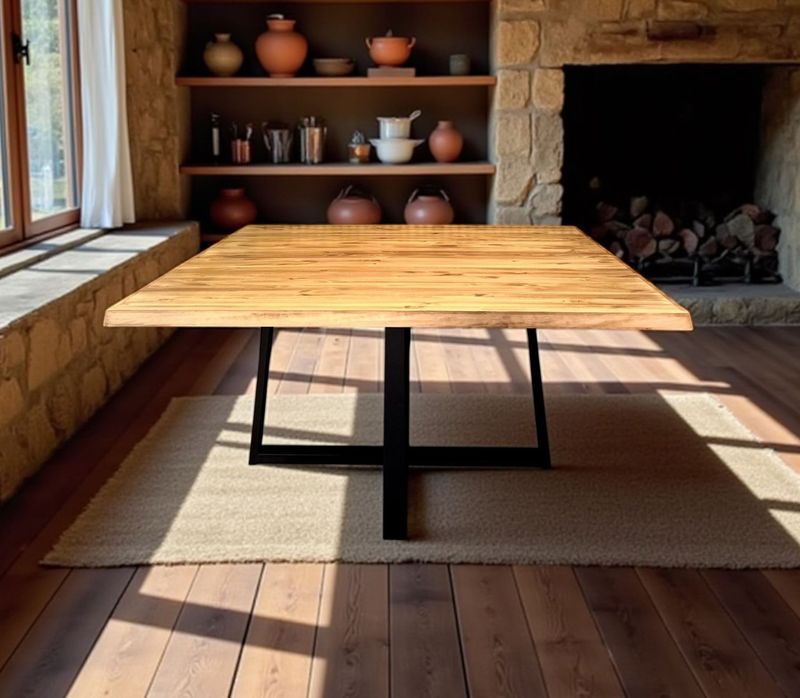Mesa de comedor cuadrada 039