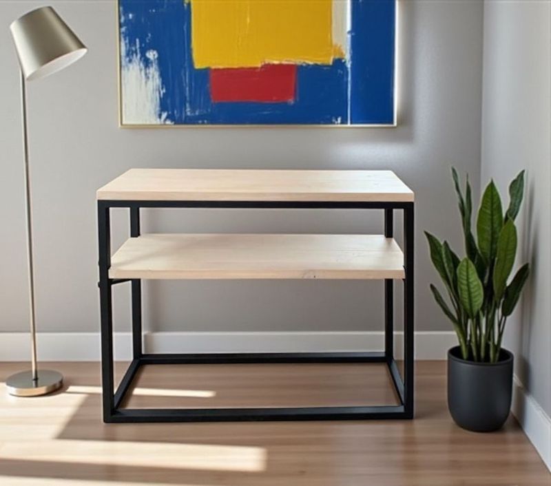 Consola de madera 001