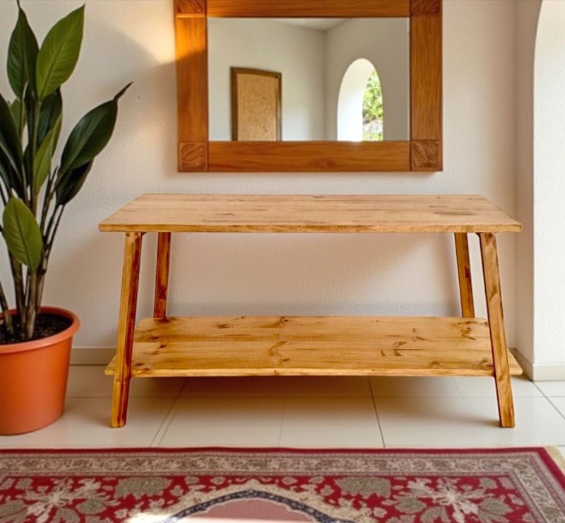 Consola de madera 018