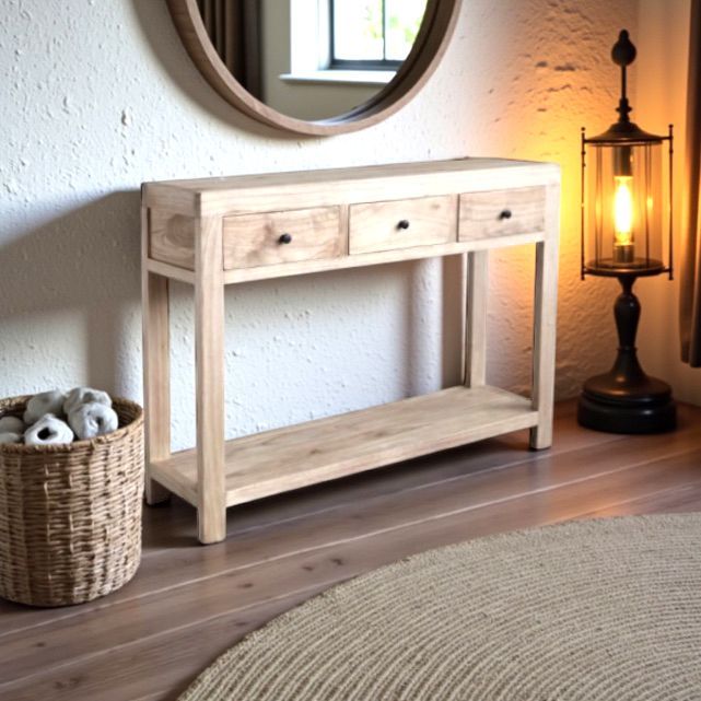 Consola de madera 017