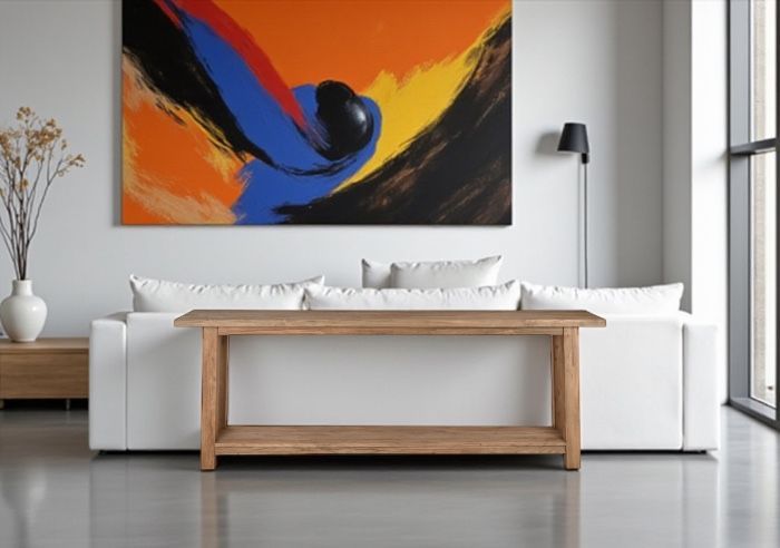 Consola de madera 013