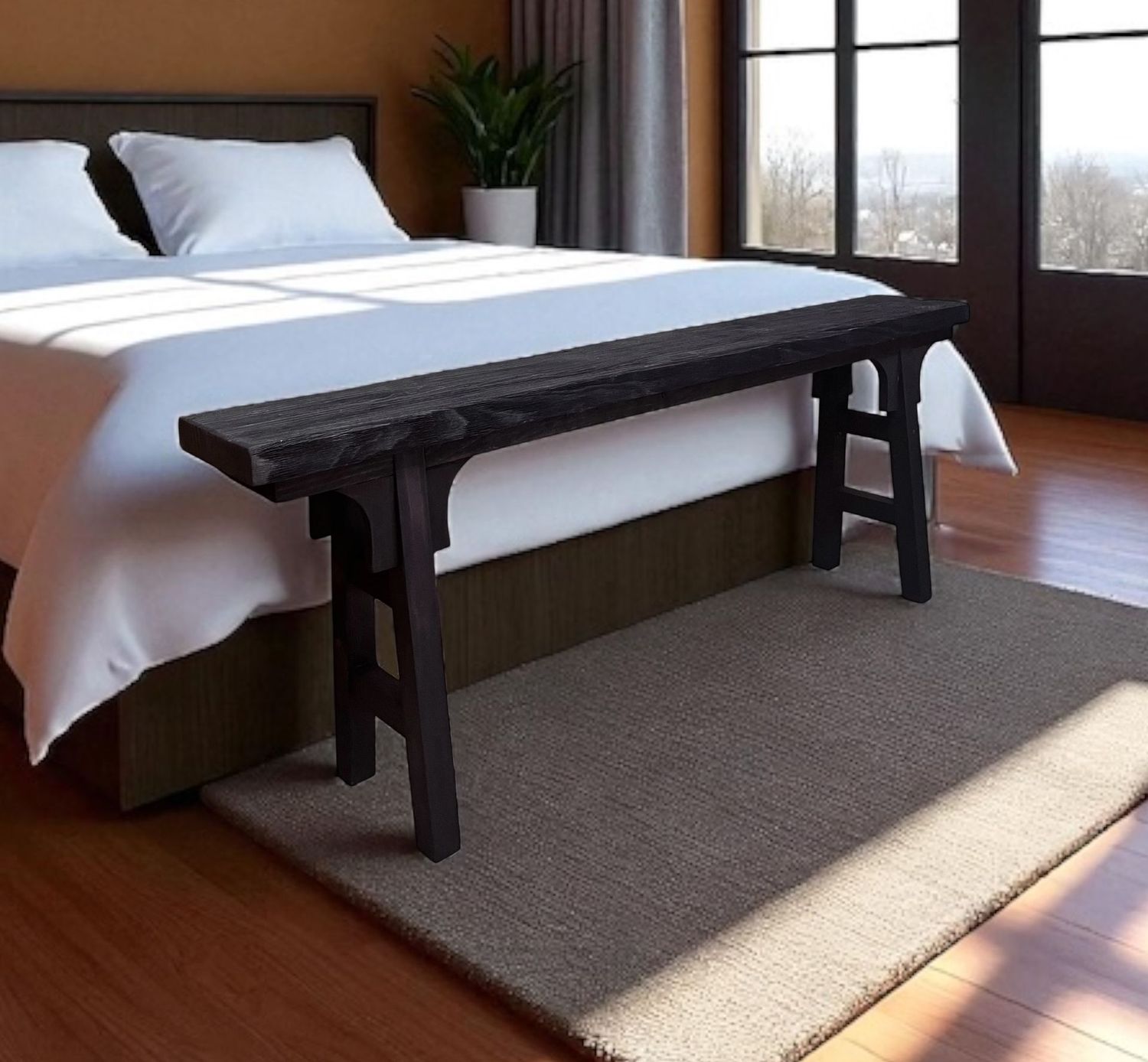 Banco pie de cama  023