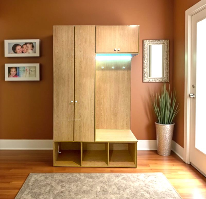 Recibidor con armario 007 Recibidor con armario 007