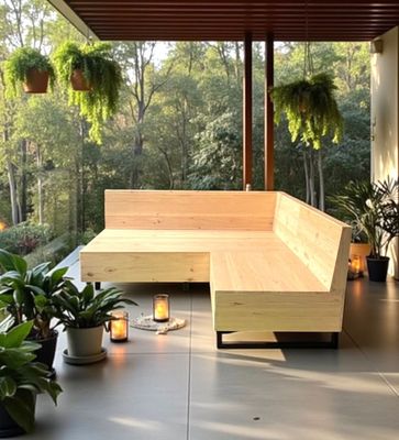 Muebles de terraza y jardín a medida