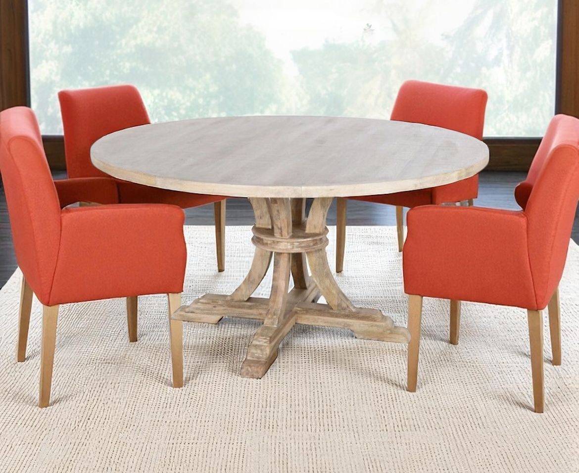 Mesa de comedor de mango 06