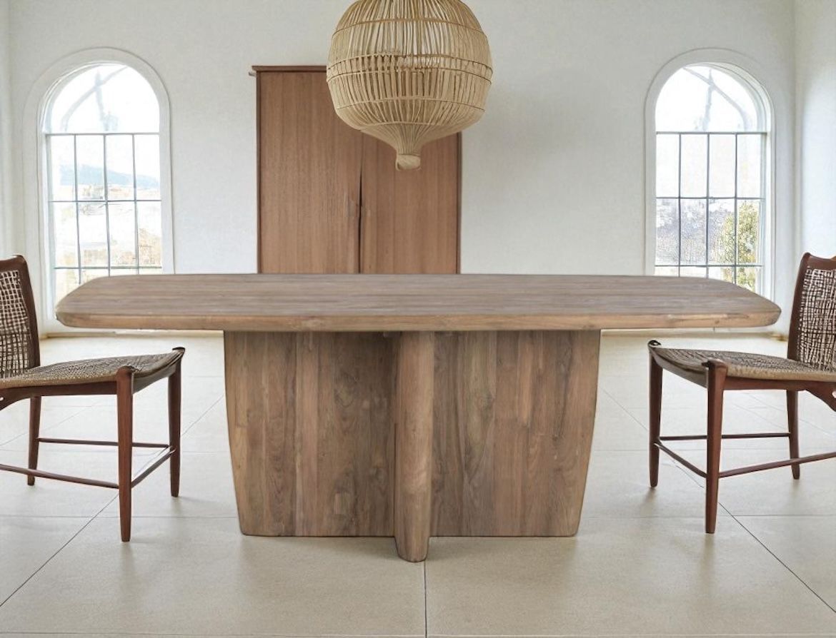 Mesa de comedor  de teca 011