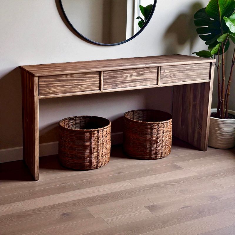 Consola de madera 026 Consola de madera 026