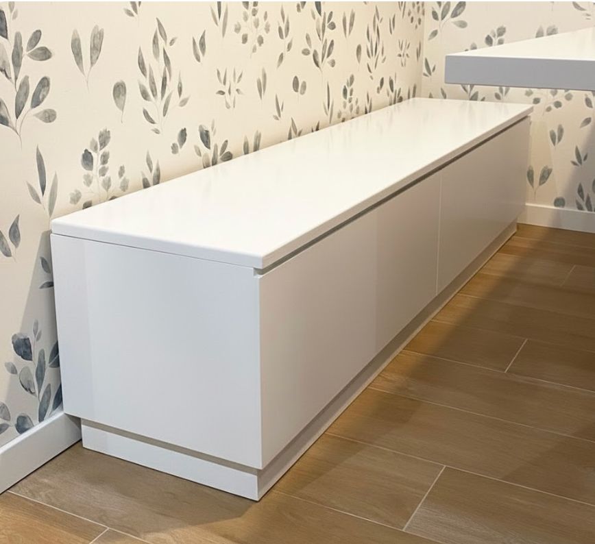 Banco con almacenaje 008