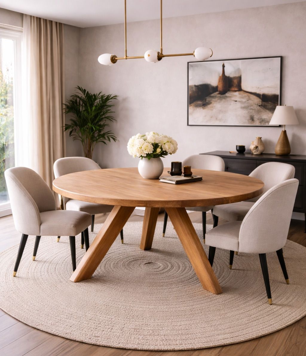 mesa de comedor redonda 032