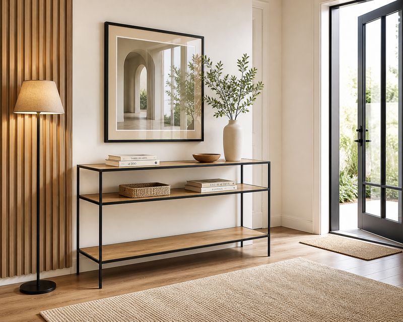 Consola de madera 008