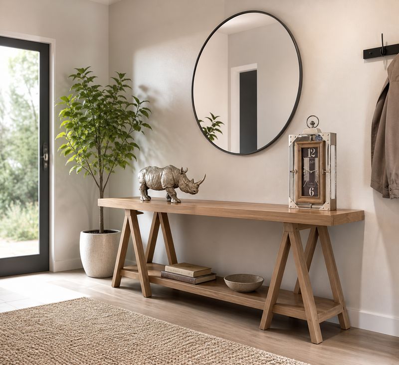Consola de madera 005