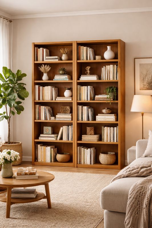 Estantería de madera 017