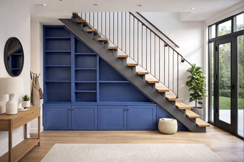 Estantería bajo escalera 025