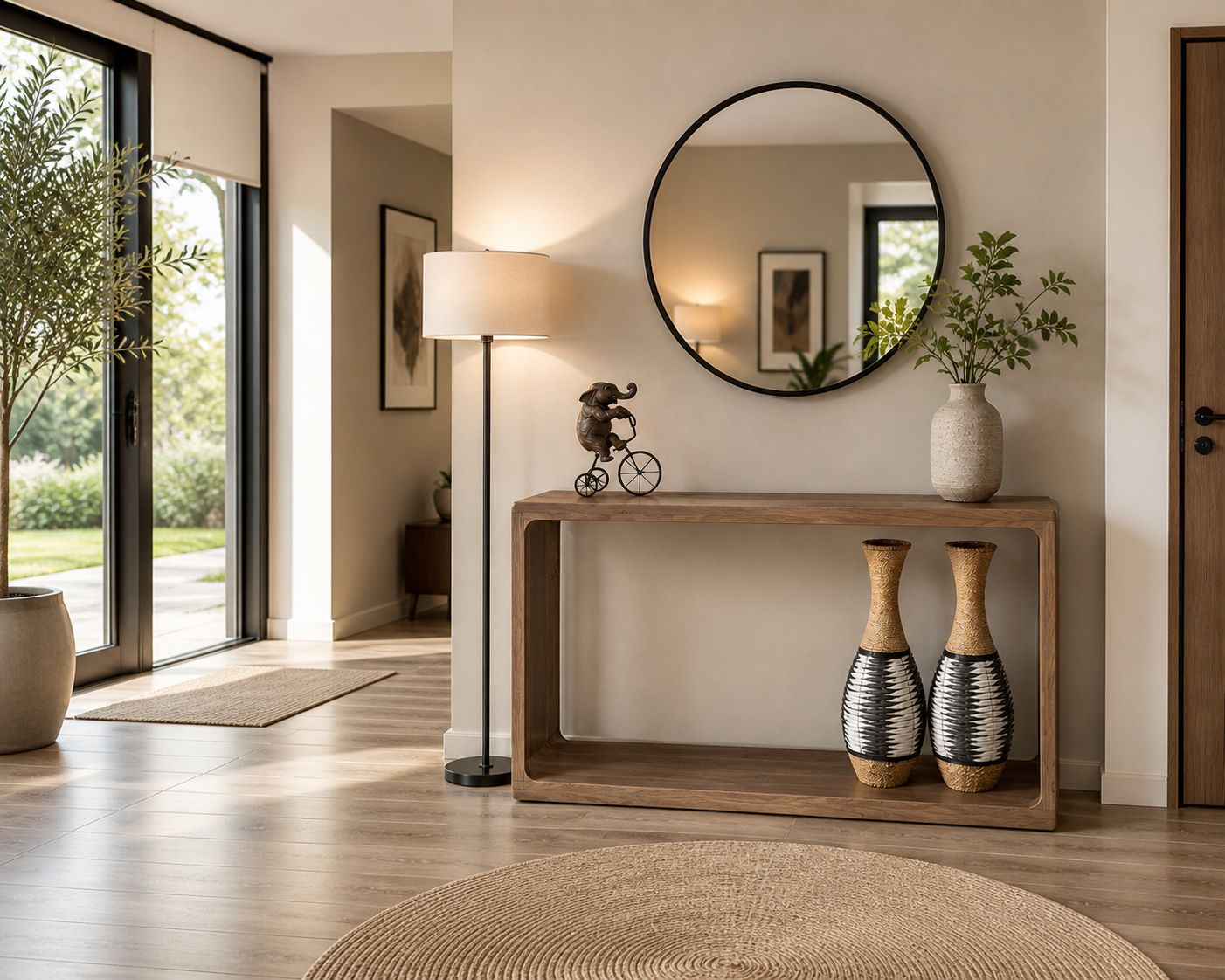 Consola de madera 019