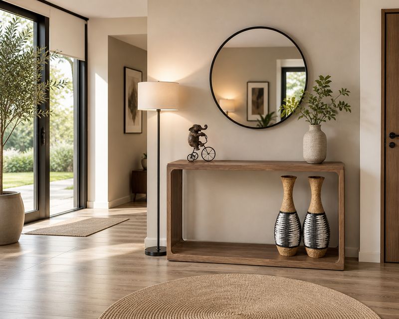 Consola de madera 019