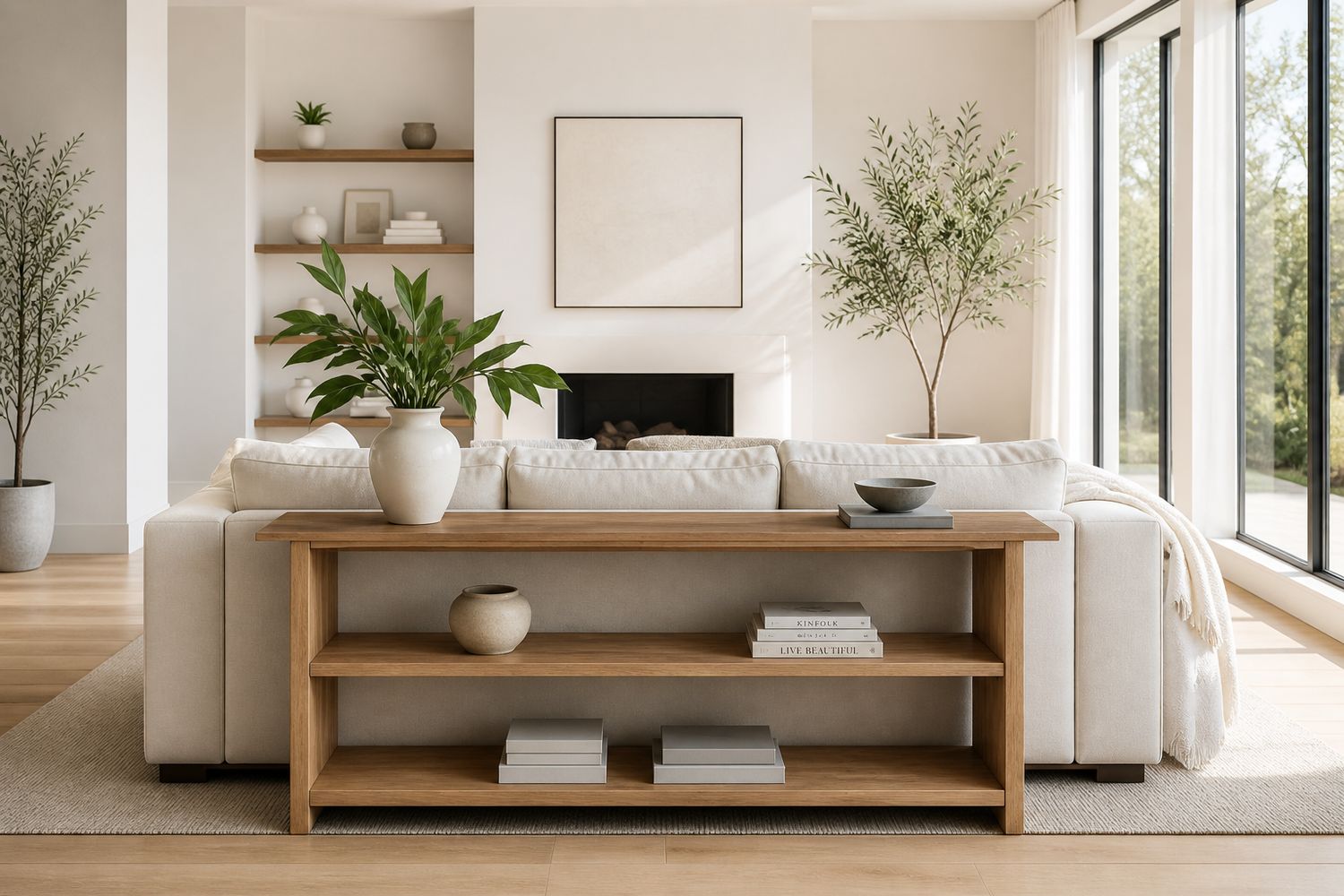 Consola de madera 021