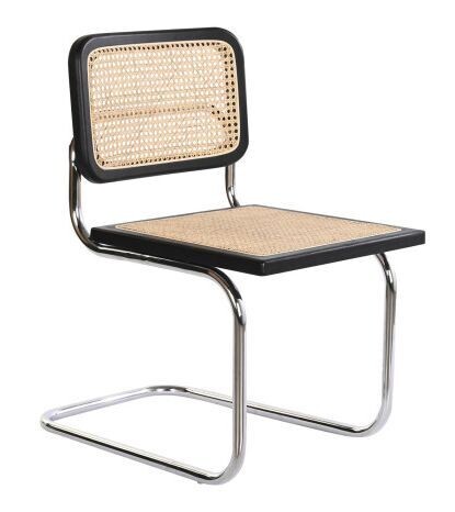 Silla de olmo y ratán 017