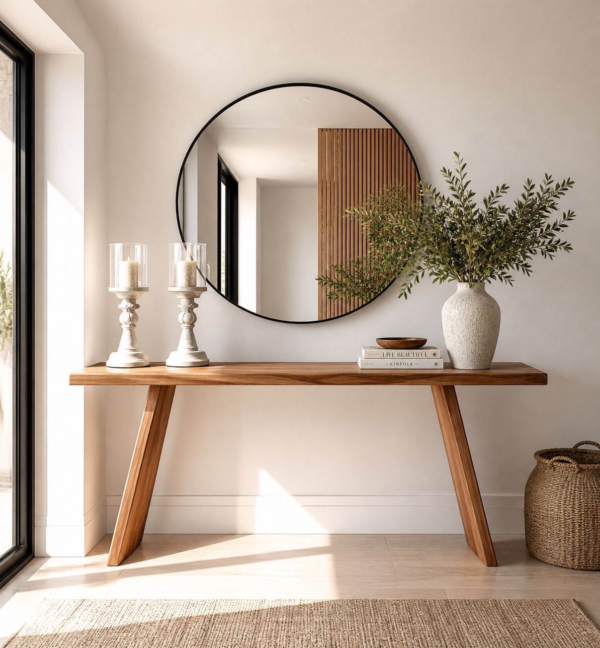 Consola de madera 023