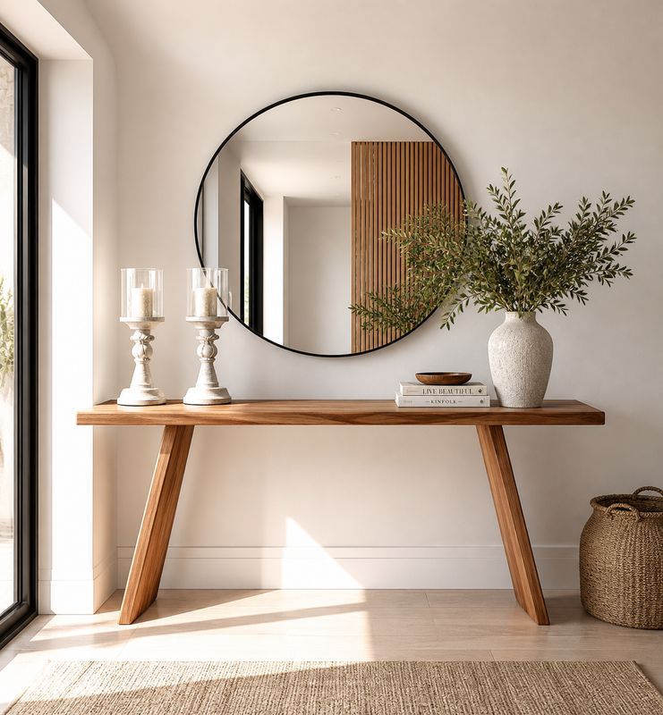 Consola de madera 023