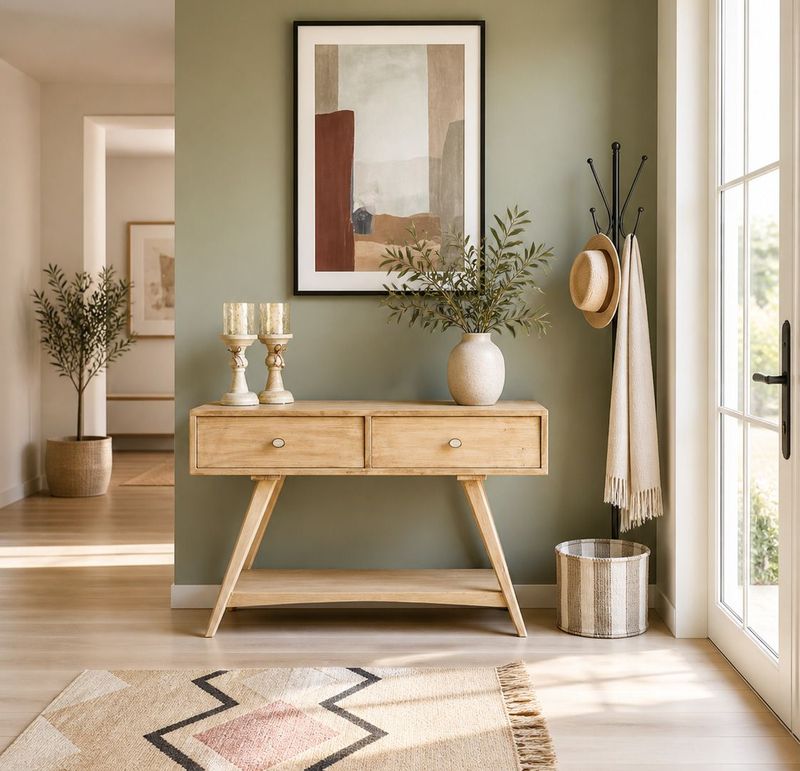 Consola de madera 022